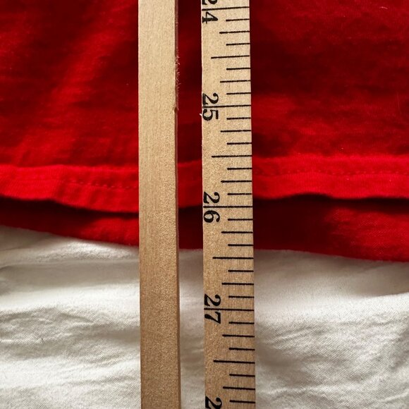 Grandpa Elf Christmas T-Shirt Red Gildan Softstyle Ring Spun Cotton 3XL - Picture 7 of 8